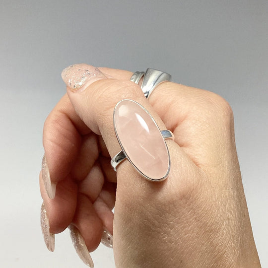 Rose Quartz Ring