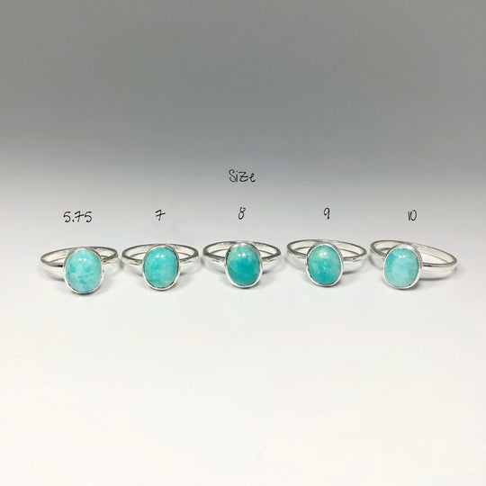 Amazonite Ring