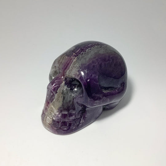 Carved Fluorite Skull