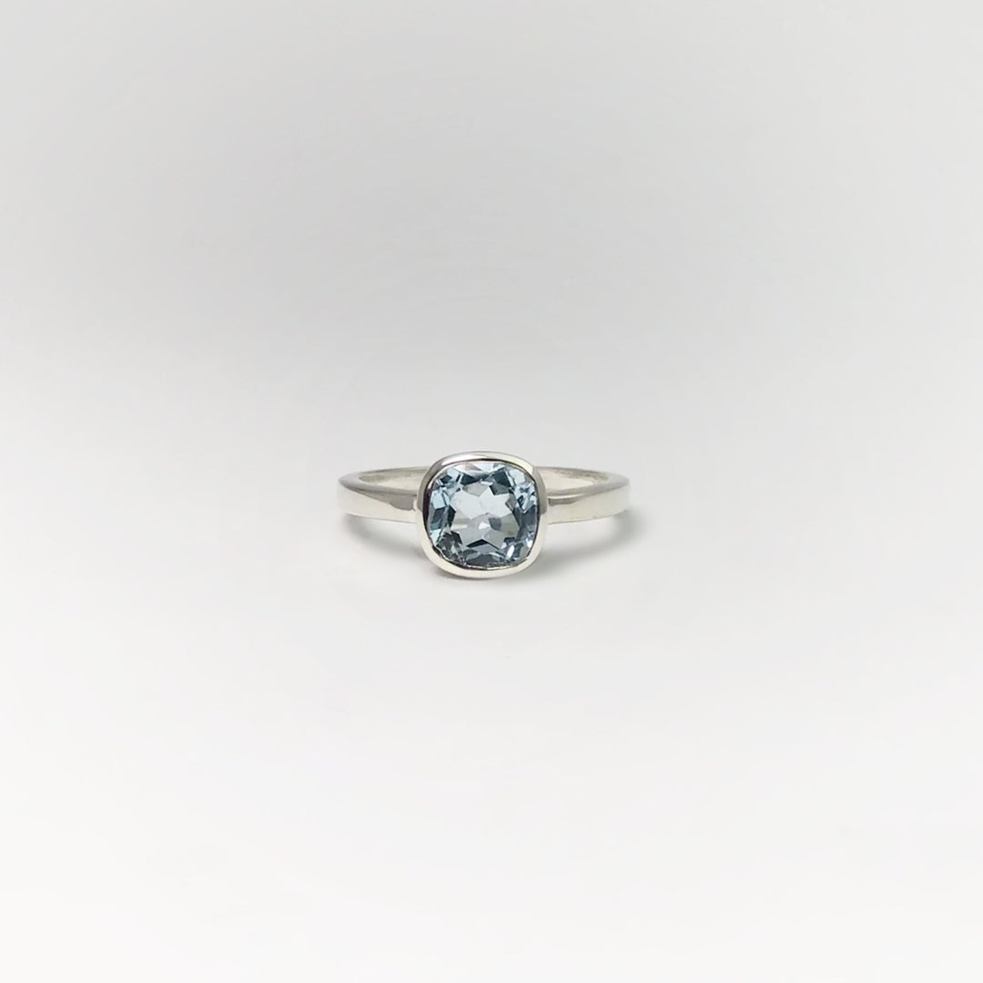 Blue Topaz Ring