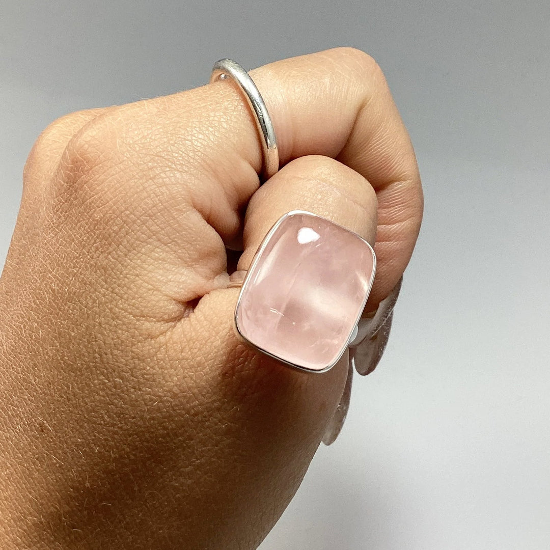 Rose Quartz Ring