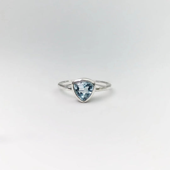 Blue Topaz Ring