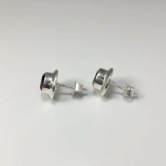 Garnet Stud Earrings