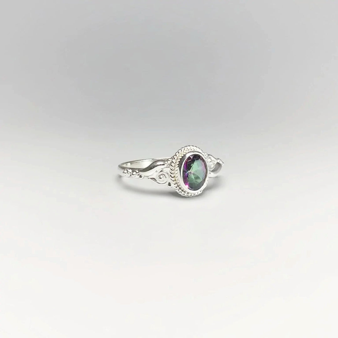 Mystic Topaz Ring