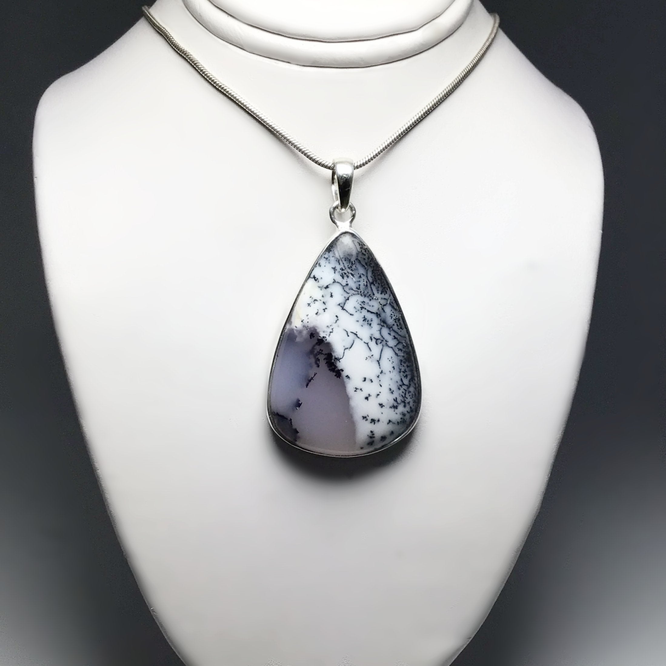 Dendritic Opal Pendant