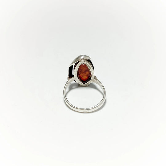 Cherry Amber Ring