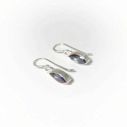 Mystic Topaz Dangle Earrings