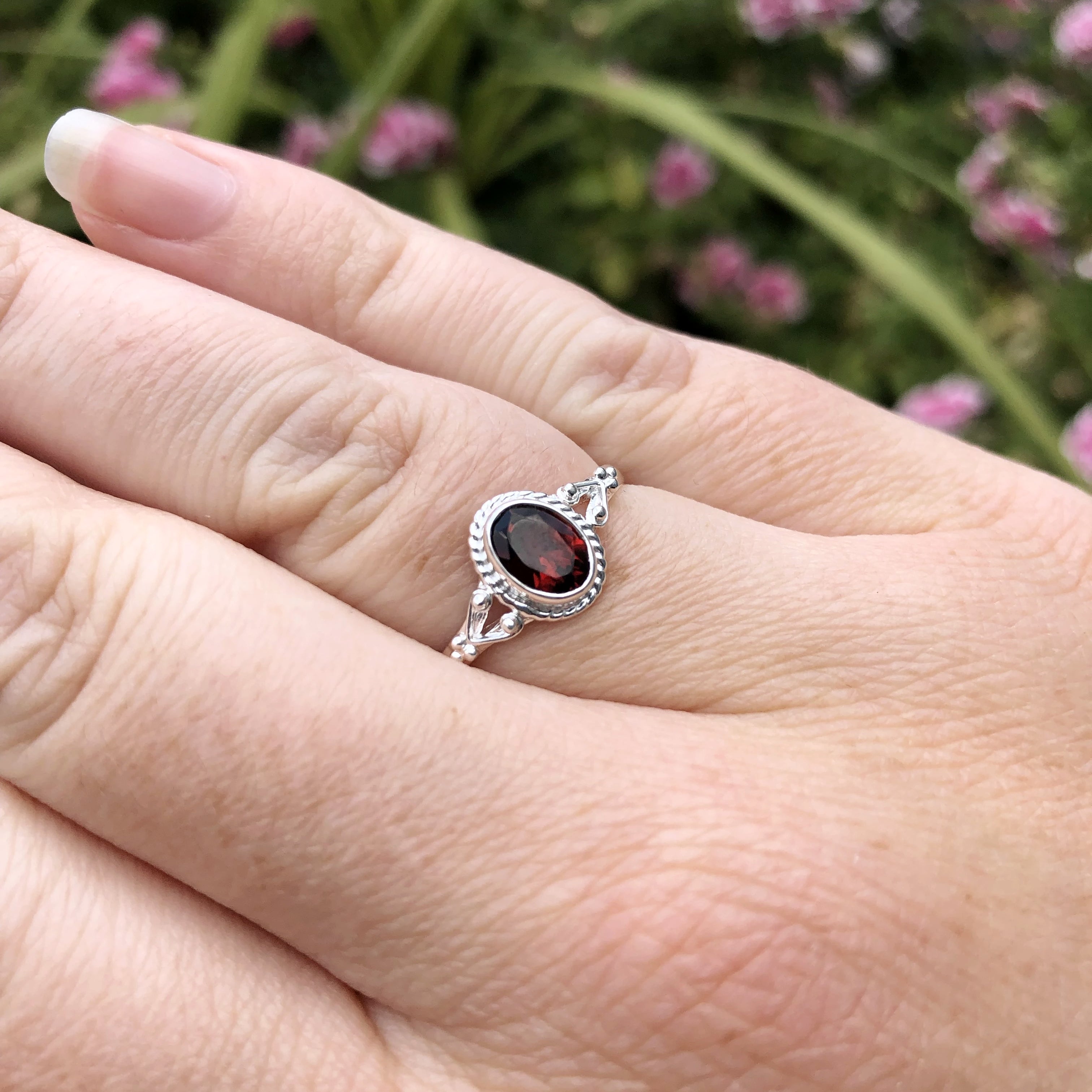 Garnet Ring