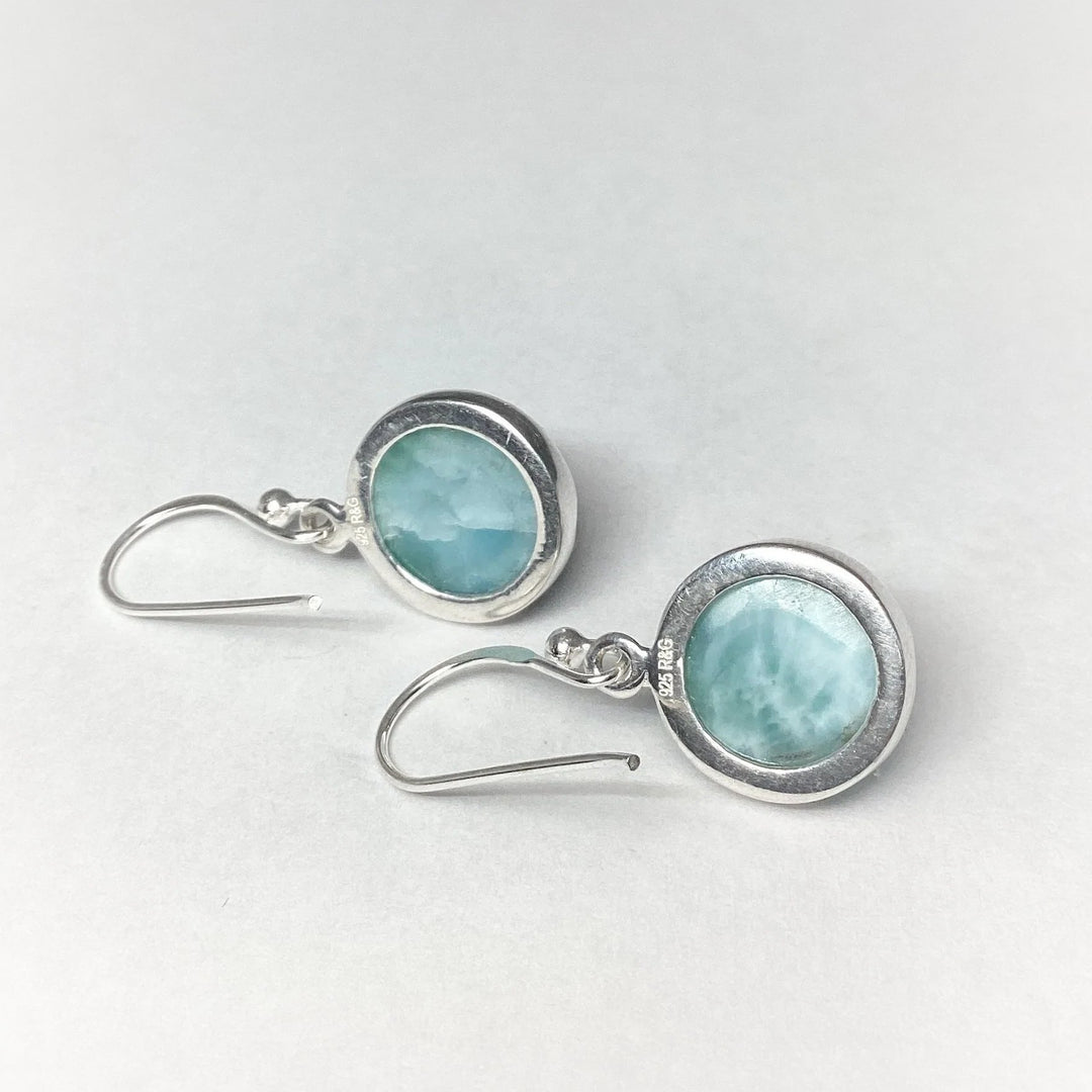 Larimar Dangle Earrings