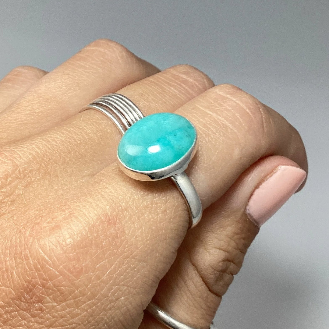 Amazonite Ring