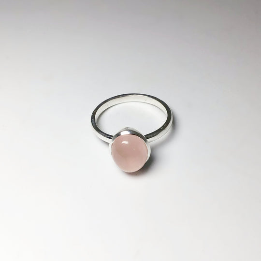 Rose Quartz Ring