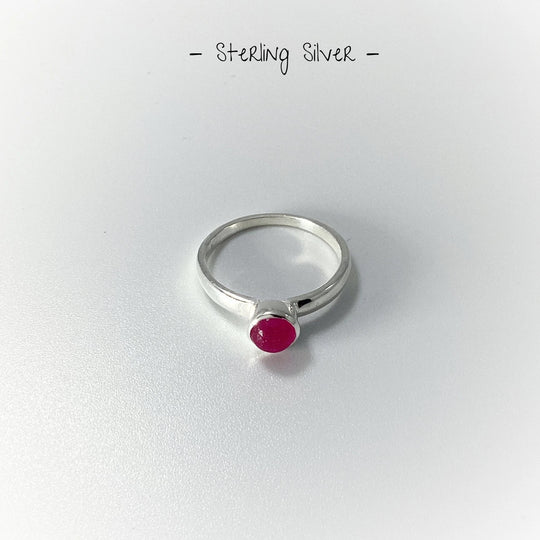 Pink Jade Ring