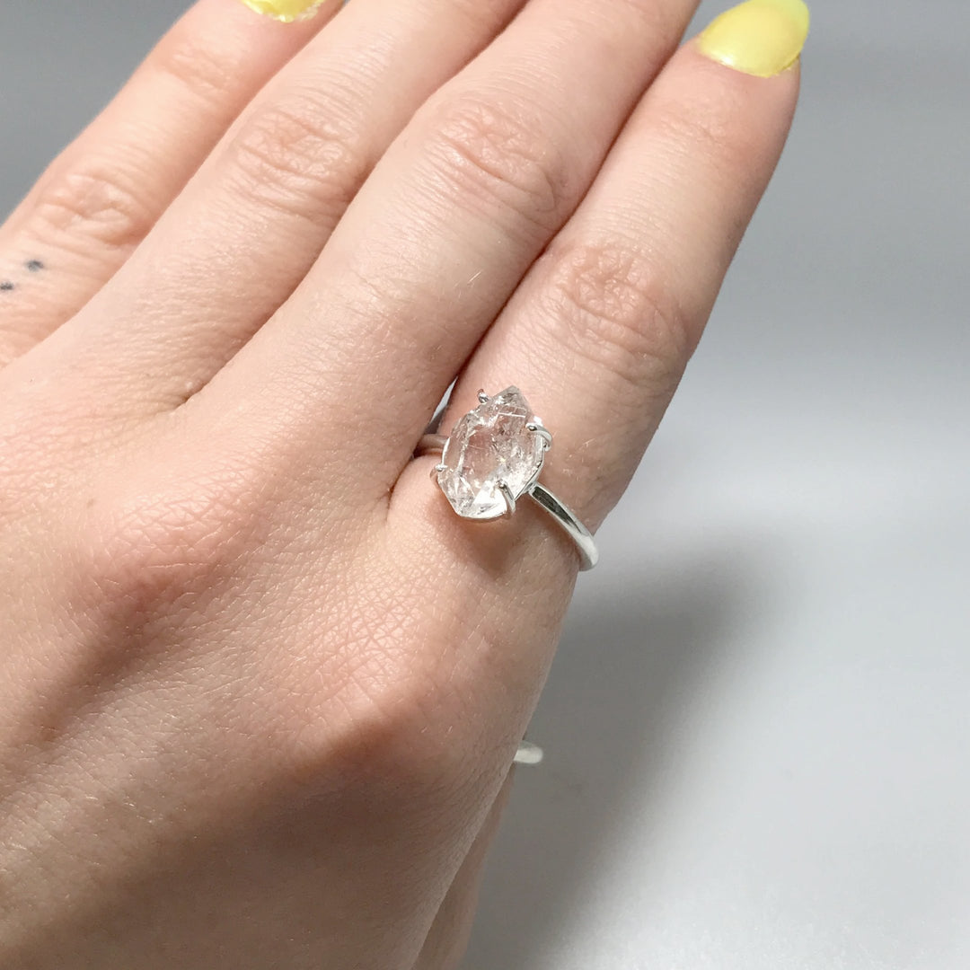 Herkimer Diamond Ring at $89 each