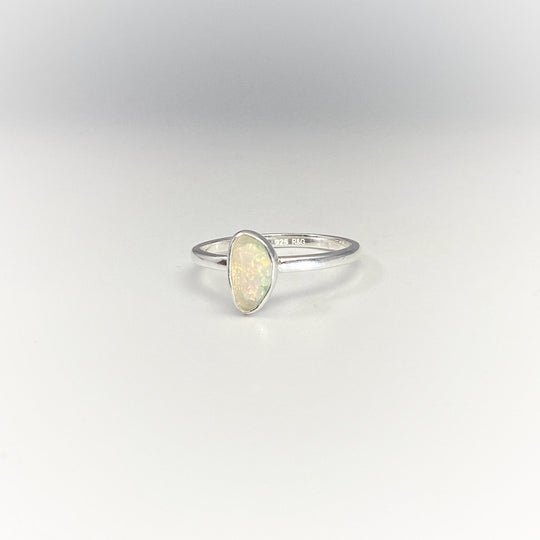 Ethiopian Fire Opal Ring