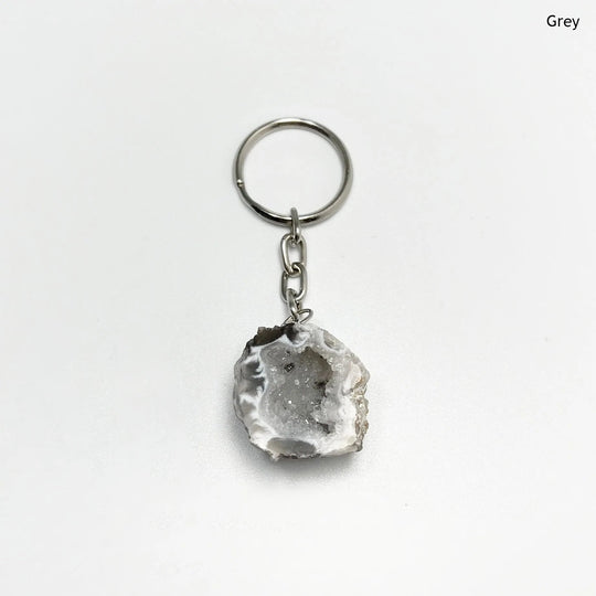 Geode Keychain