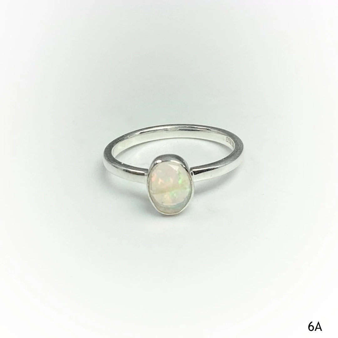 Ethiopian Fire Opal Ring