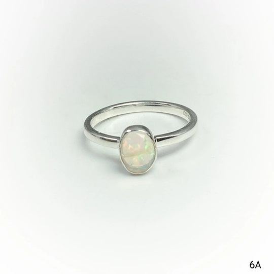 Ethiopian Fire Opal Ring