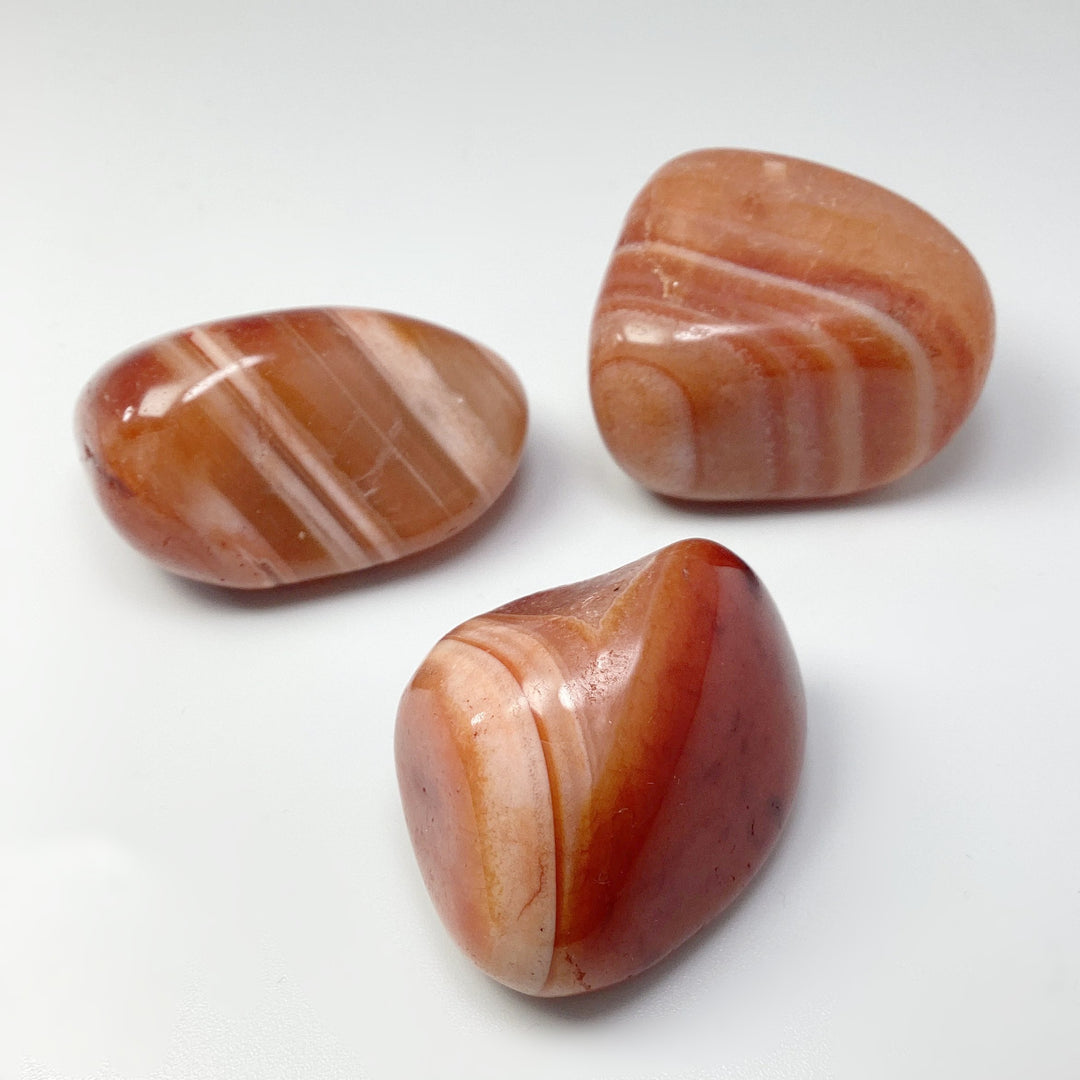 Carnelian Agate Tumble at $15 Each