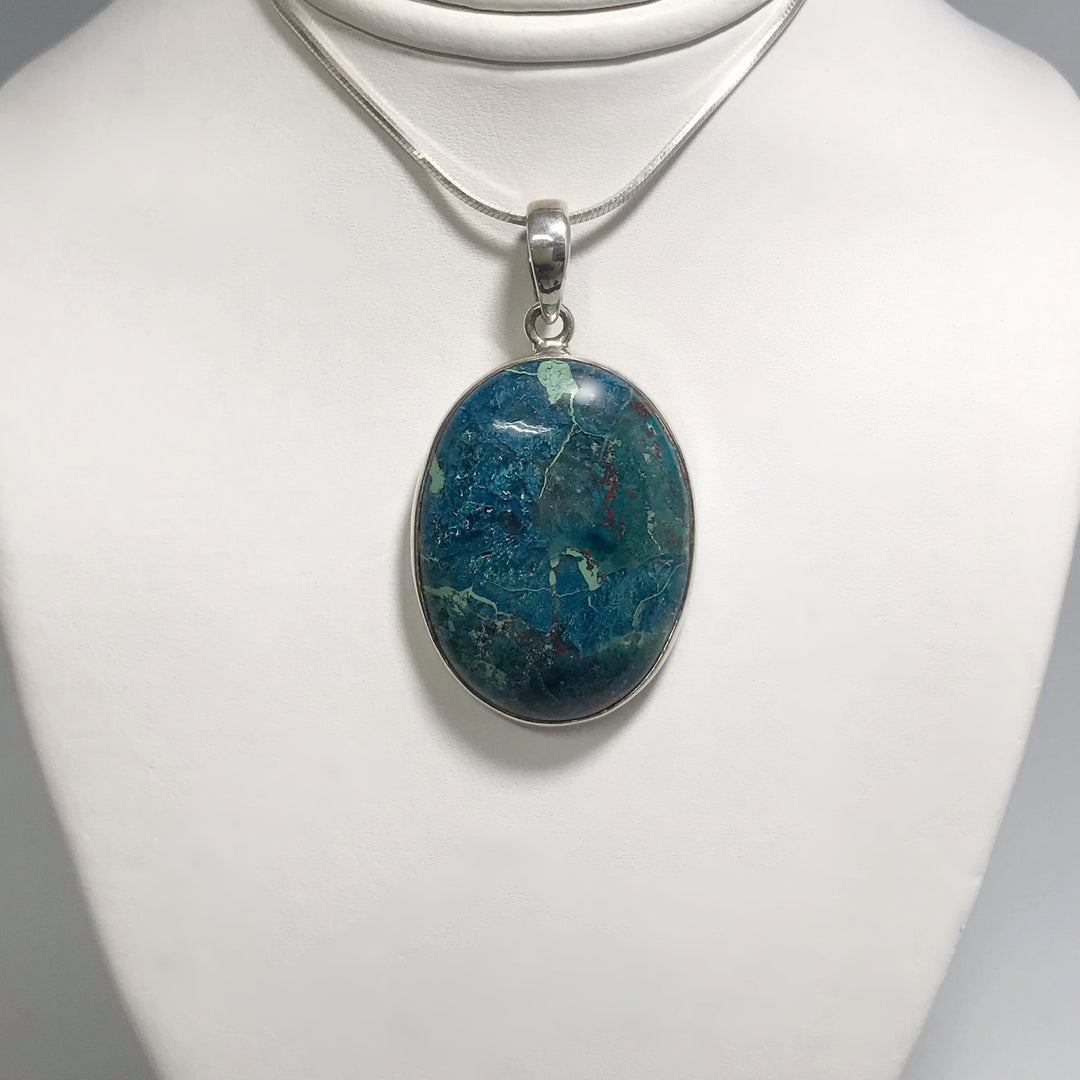 Shattuckite Pendant