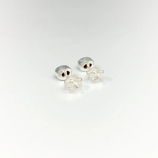 Garnet Stud Earrings