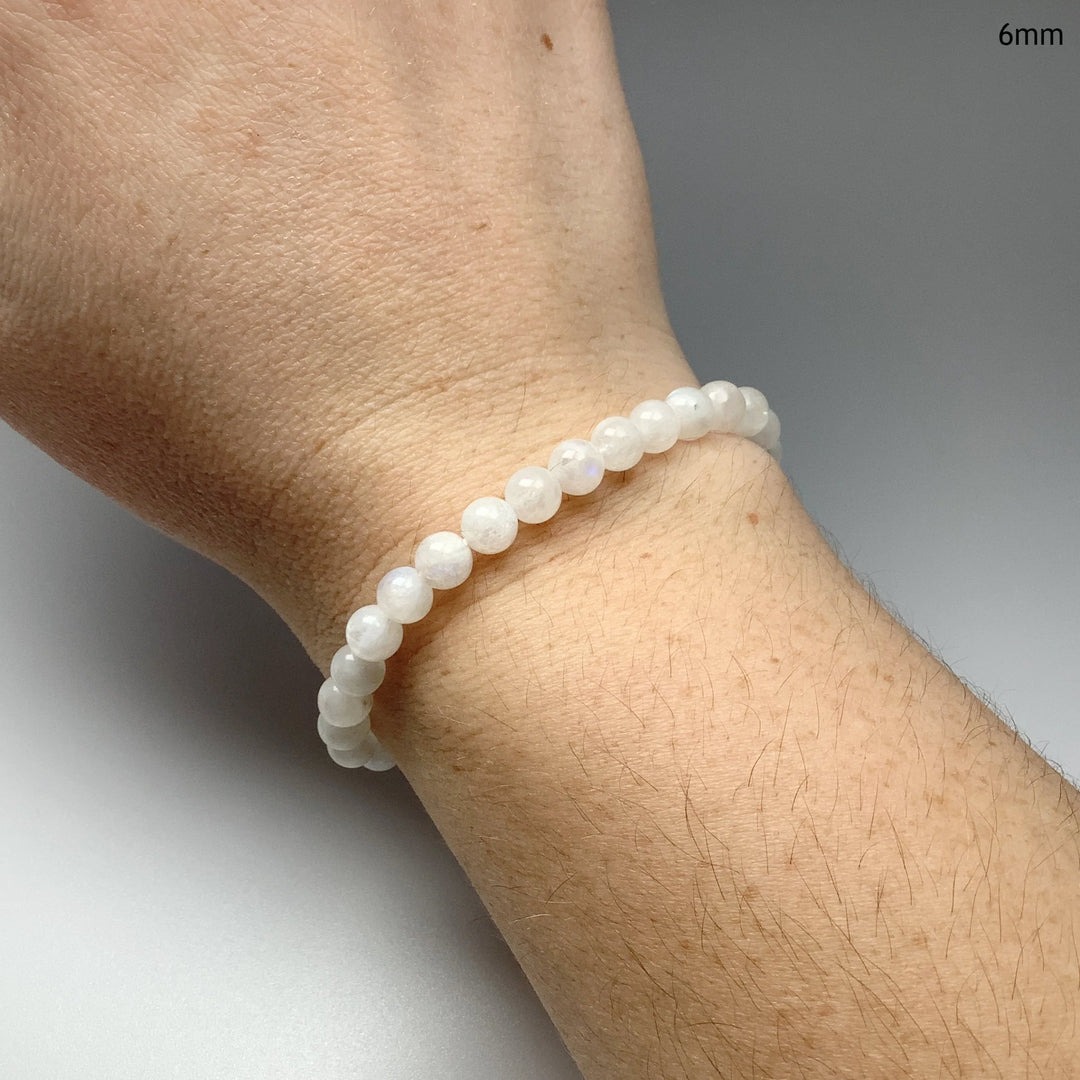 Moonstone Beaded Bracelet