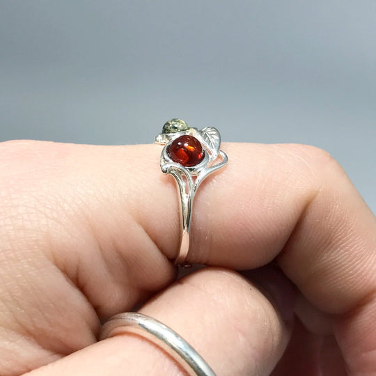 Mixed Amber Ring