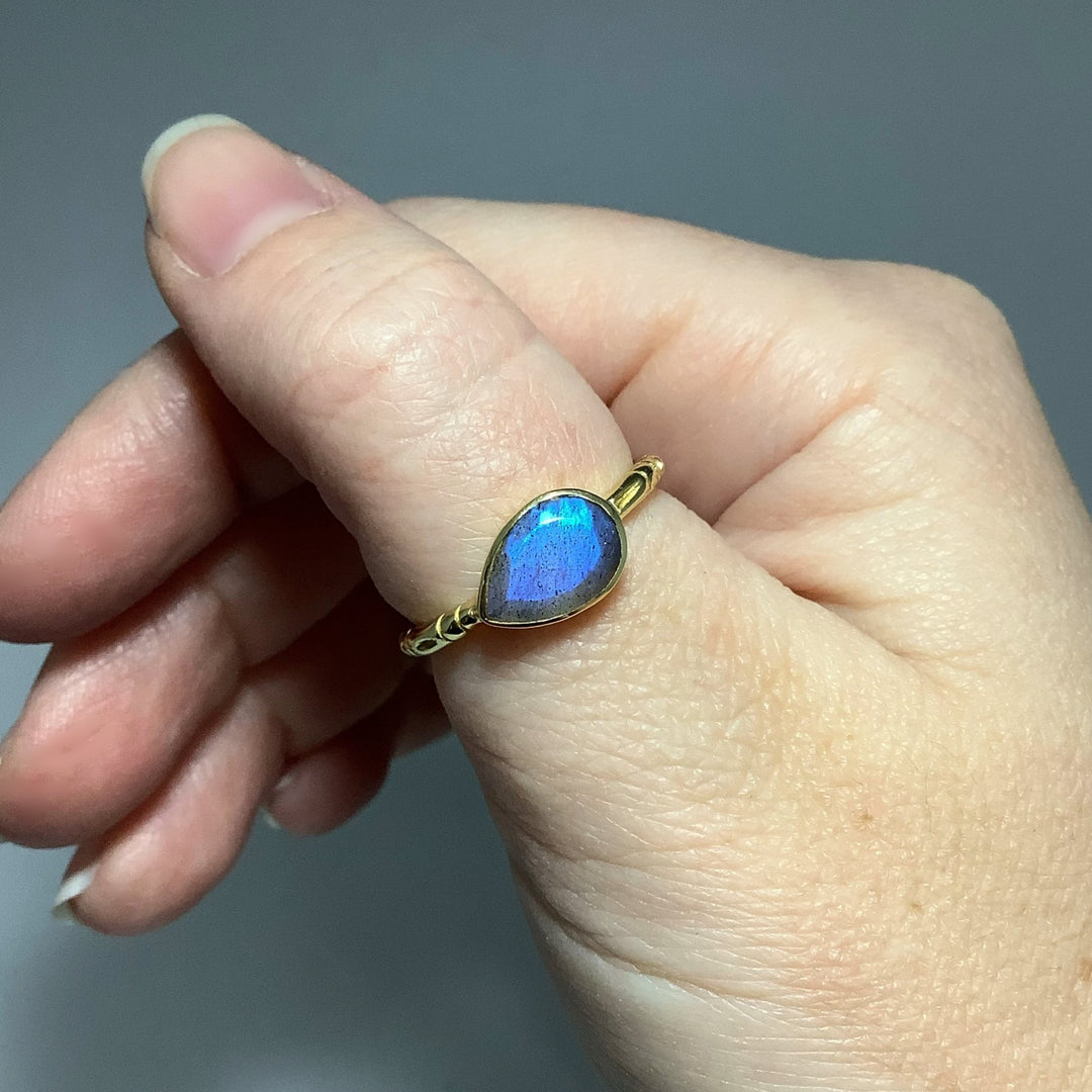 Labradorite Ring