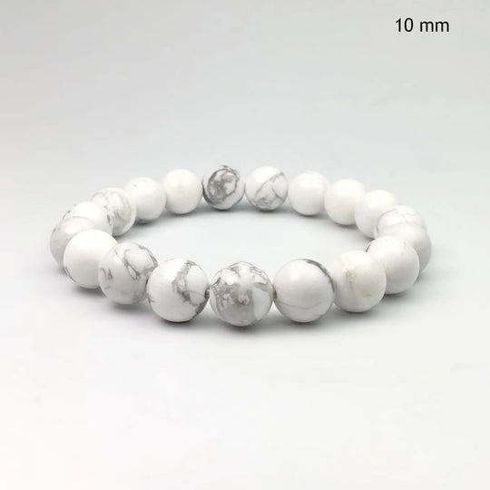 Howlite Beaded Bracelet