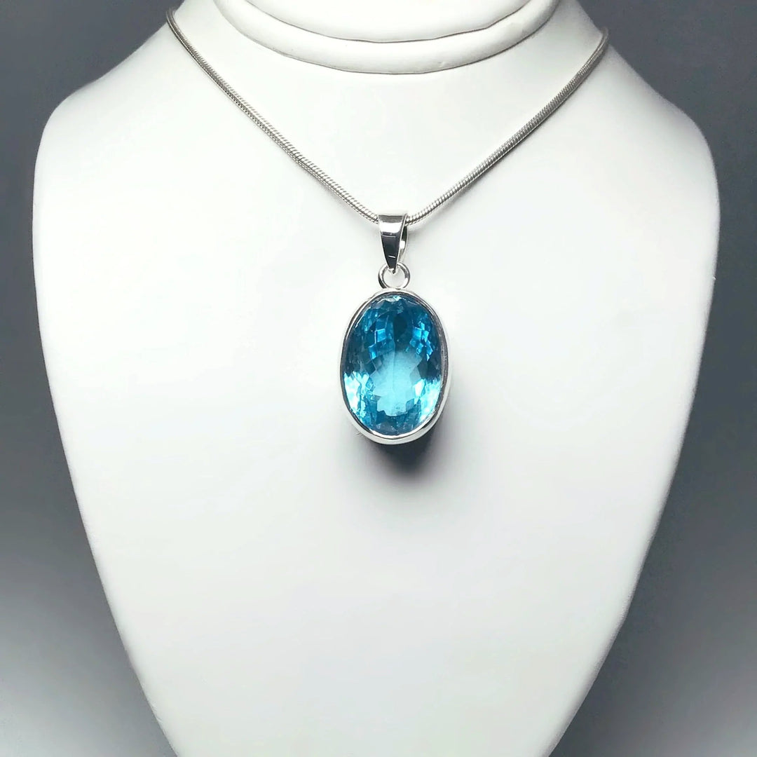 London Blue Topaz Pendant