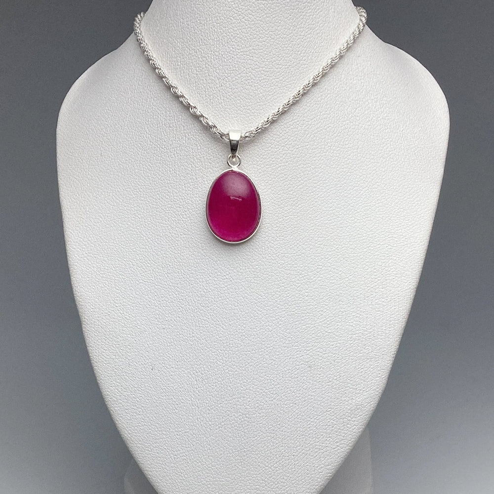 Pink Jade Pendant