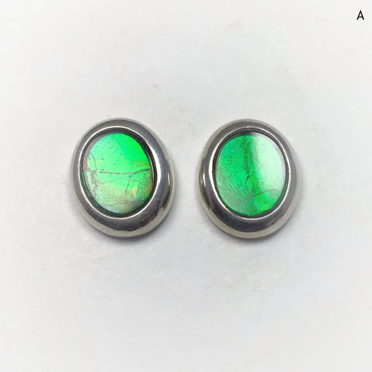 Alberta Ammolite Stud Earrings