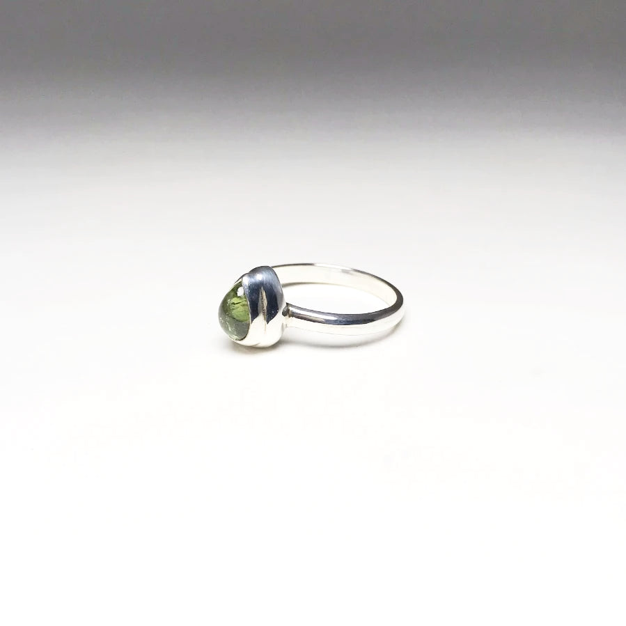 Green Tourmaline Ring