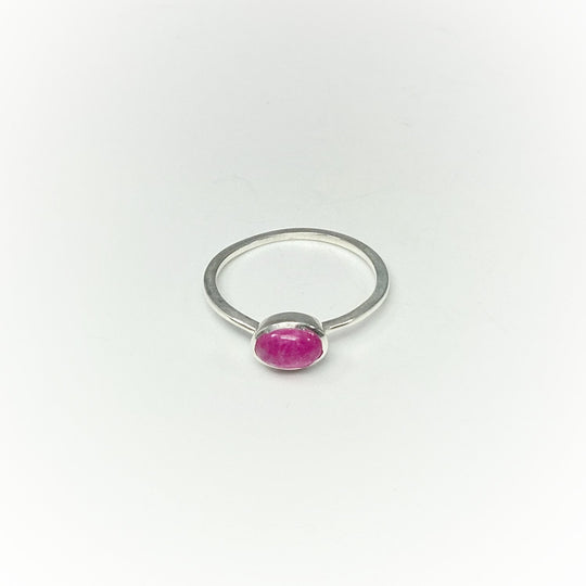 Pink Jade Ring