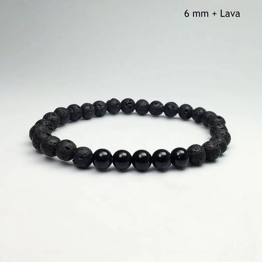 Black Onyx Beaded Bracelet