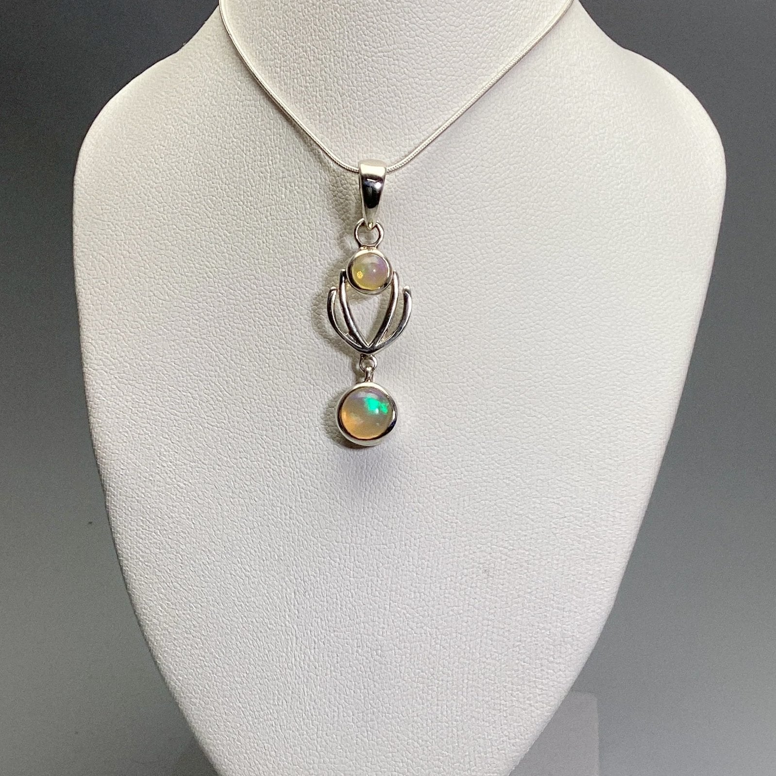 Fire Opal Pendant