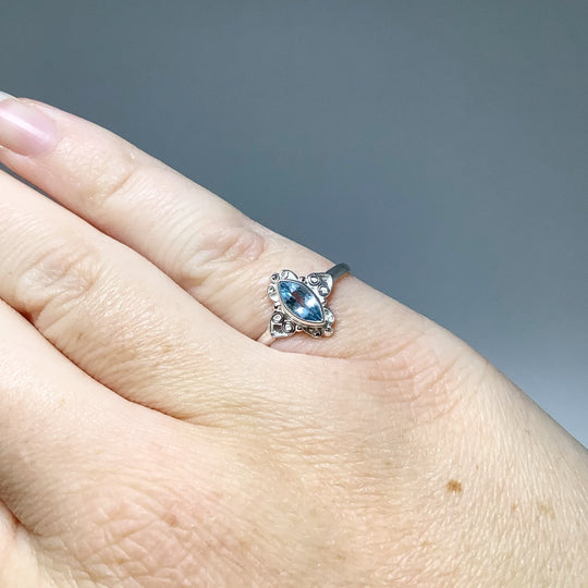 Blue Topaz Ring