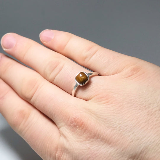 Tiger Eye Ring