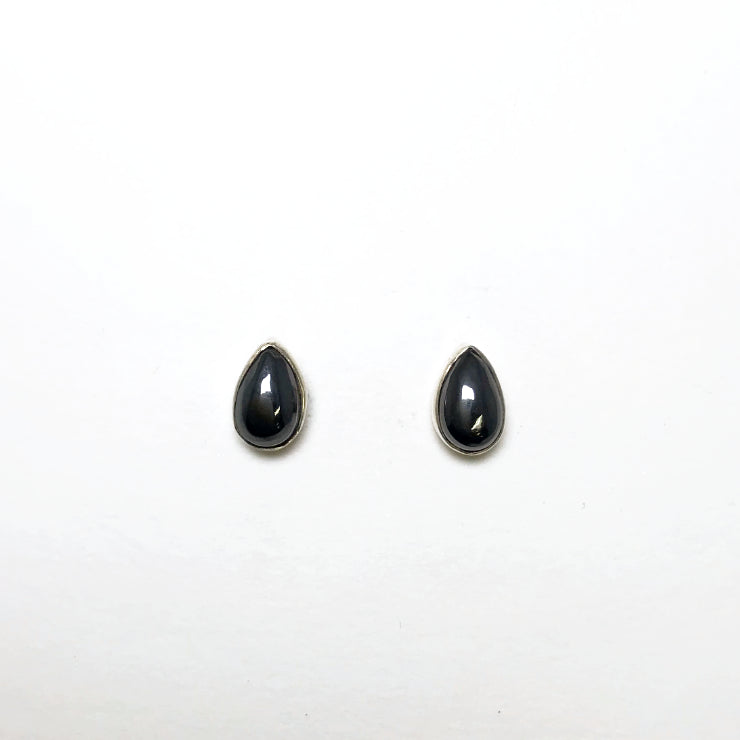 Hematite Stud Earrings