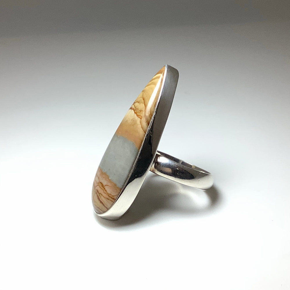 Owyhee Lake Scenic Jasper Ring