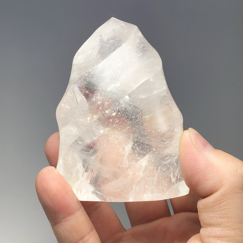 Carved Quartz Flame