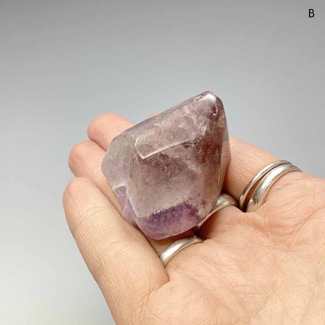 Shadow Chevron Amethyst Point