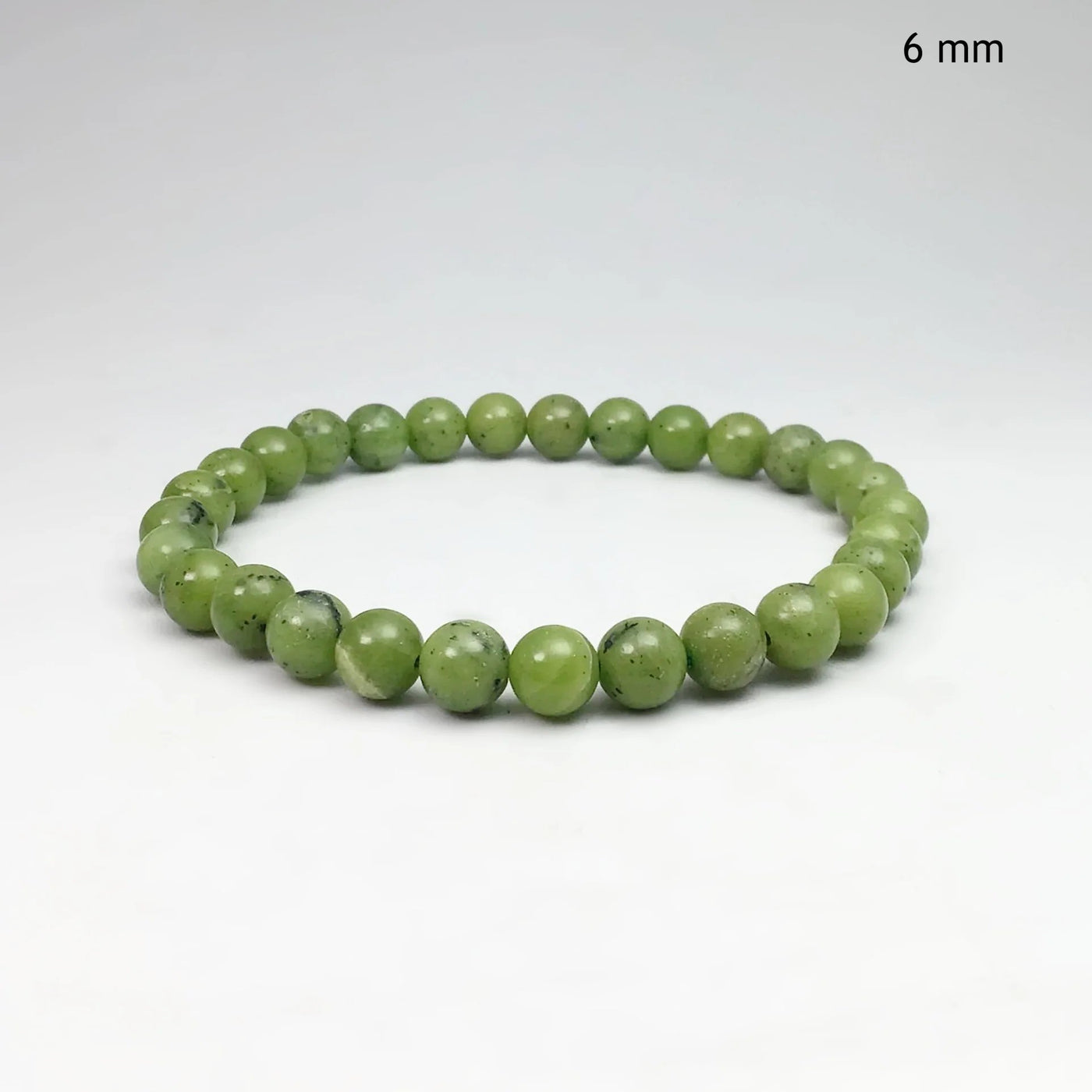 Icy Jadeite Jade Bead Bracelet (Large) - H&F Jewellery and Jade