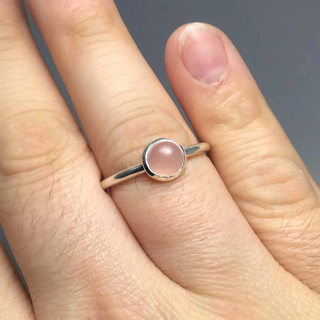 Rose Quartz Ring