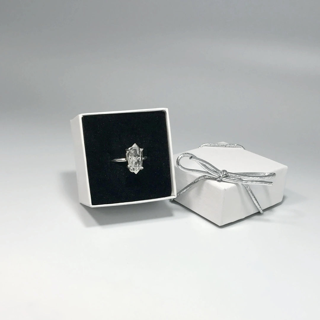 Herkimer Diamond Ring at $89 each