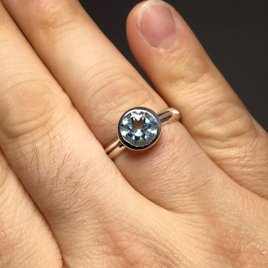 Blue Topaz Ring