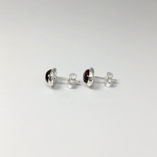 Garnet Stud Earrings