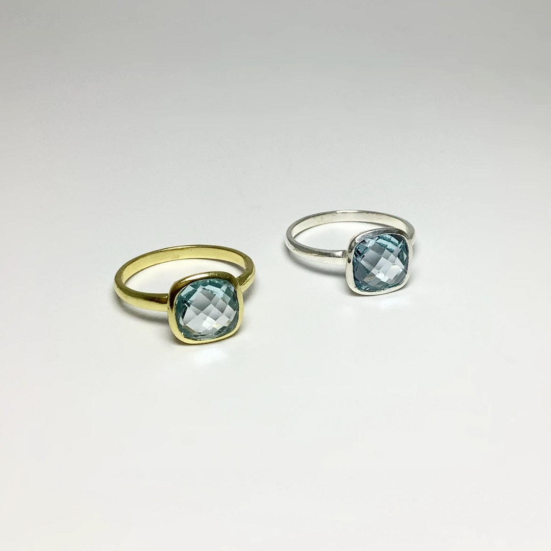 Blue Topaz Ring