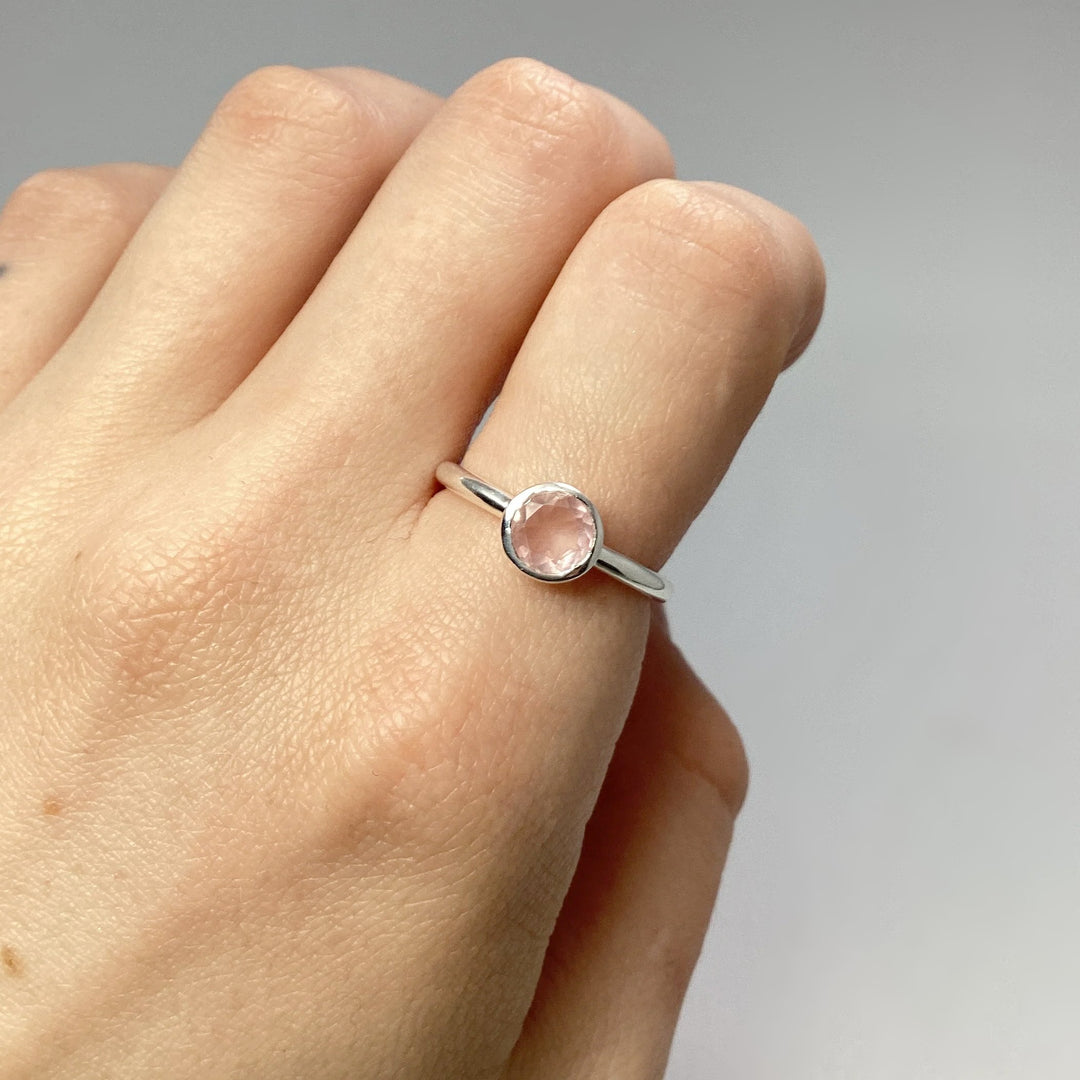 Rose Quartz Ring