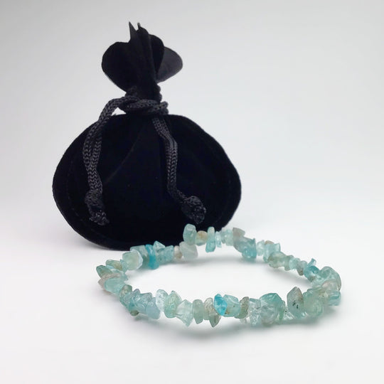 Apatite Chip Beaded Bracelet