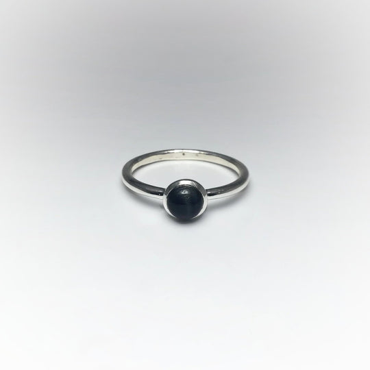 Blue Tiger Eye Ring